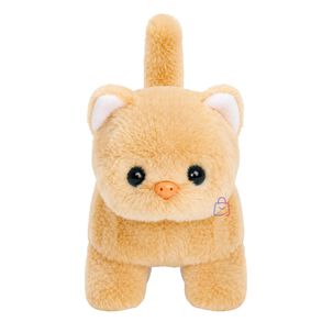 Peluche Gato Interactivo Amarillo Sonido Movimiento - Ps