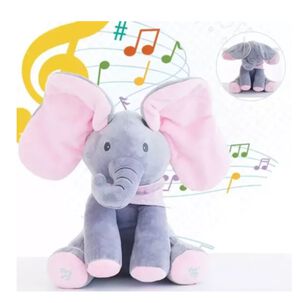 Elefante Musical De Apego Peek A Boo