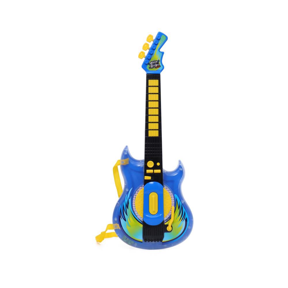 Guitarra Con Microfono Y Luces Happy Line image number 2.0