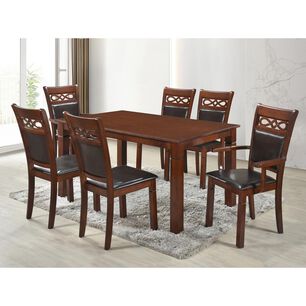 Juego De Comedor Zoy Home Capri / 4 Sillas / 2 Sitiales