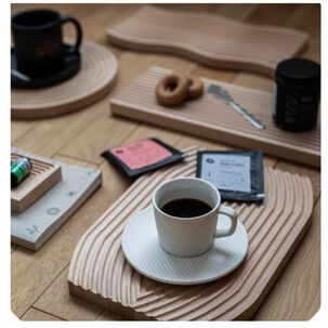 Bandeja De Servir De Madera Con Dise&ntilde;o Vers&aacute;til