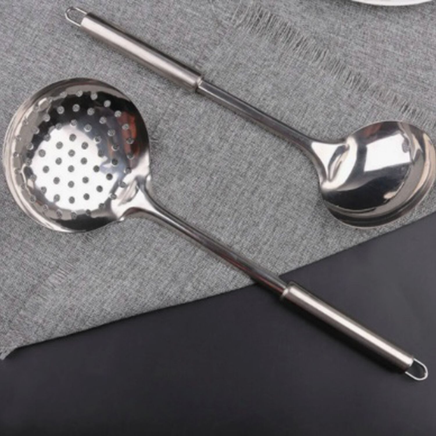 Set 6 Utensilios De Cocina Acero Inoxidable Premium image number 2.0