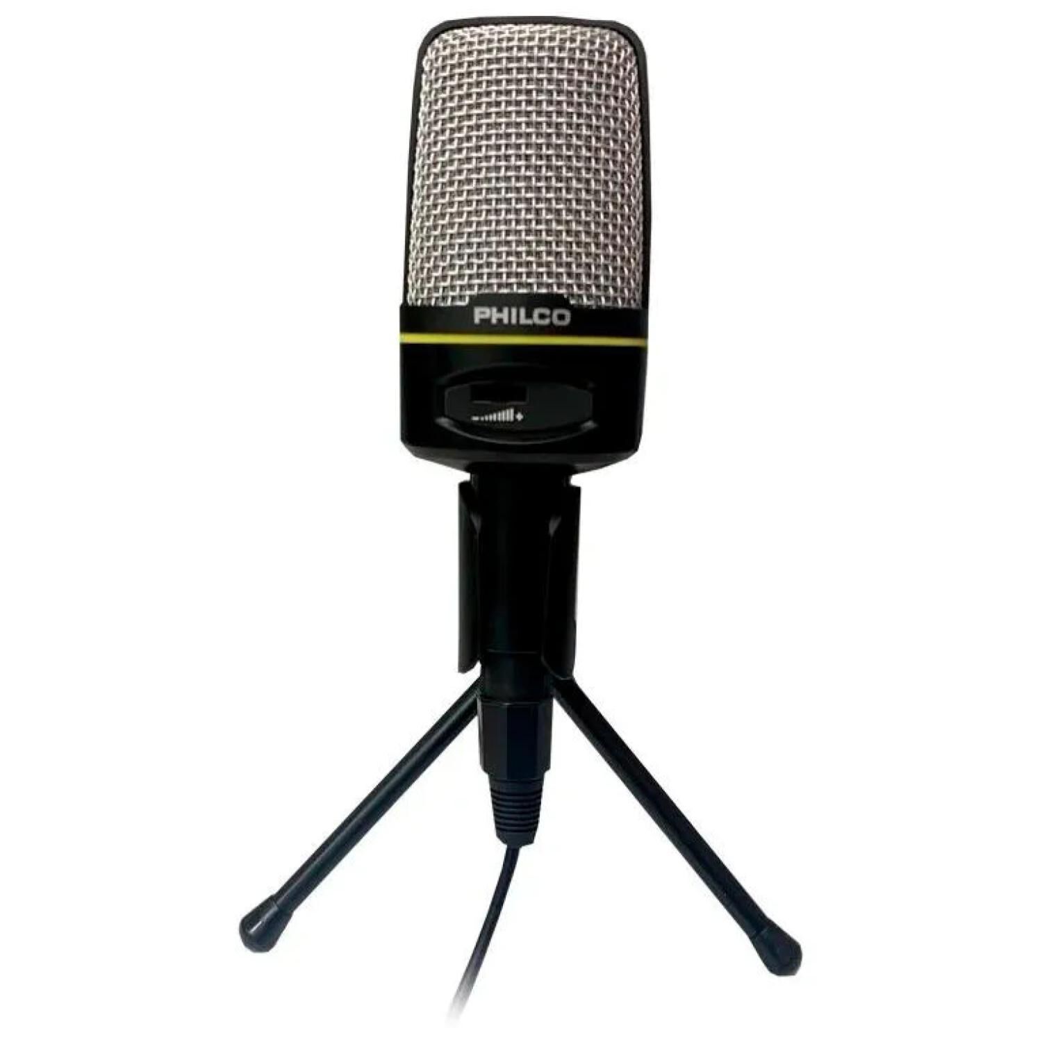 Microfono Condensador Semi Profesional Jack 3.5 Con Tripode image number 1.0