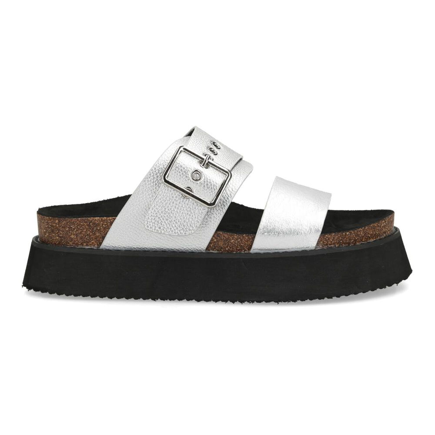 Sandalia Mujer Rolly Go Silver image number 2.0