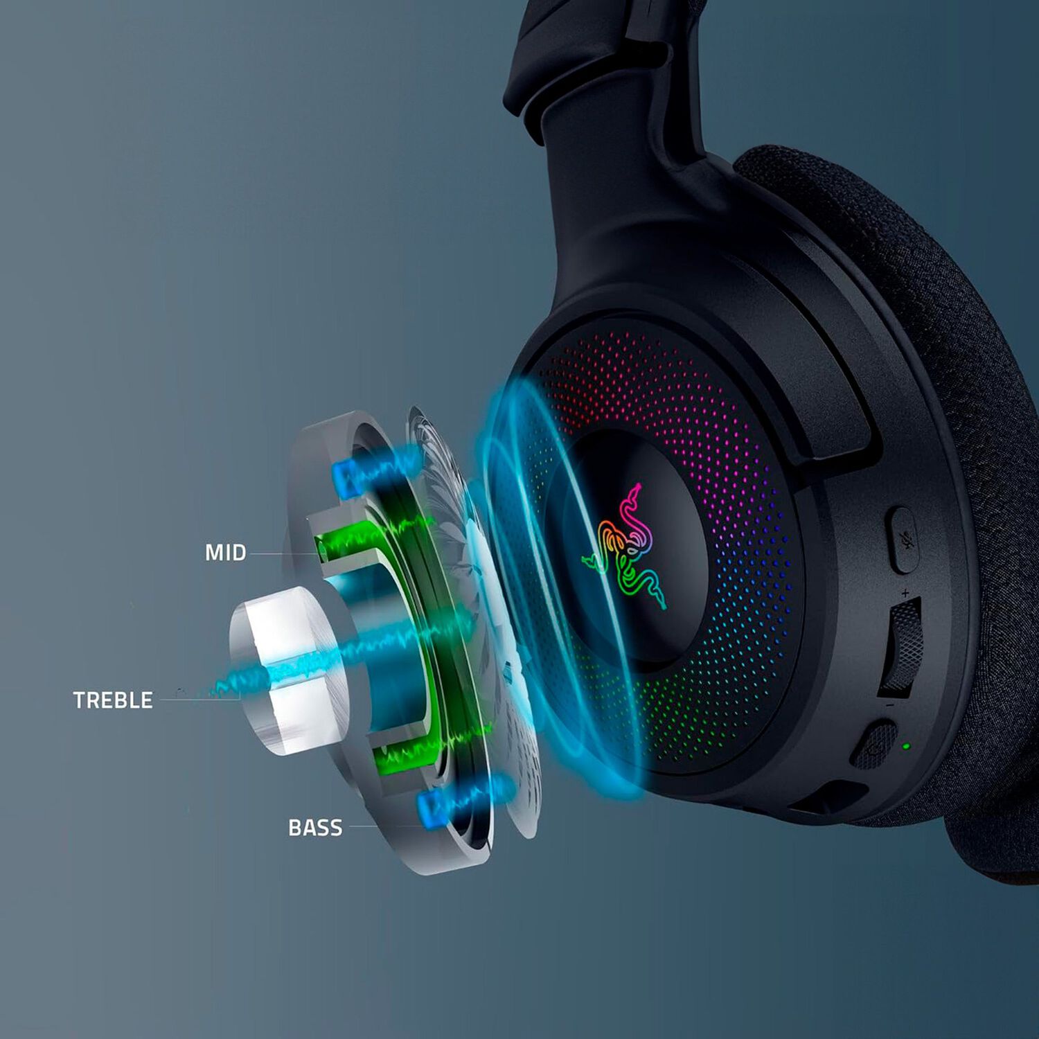 Aud&iacute;fonos Gamer Razer Kraken V4 Wireless image number 4.0