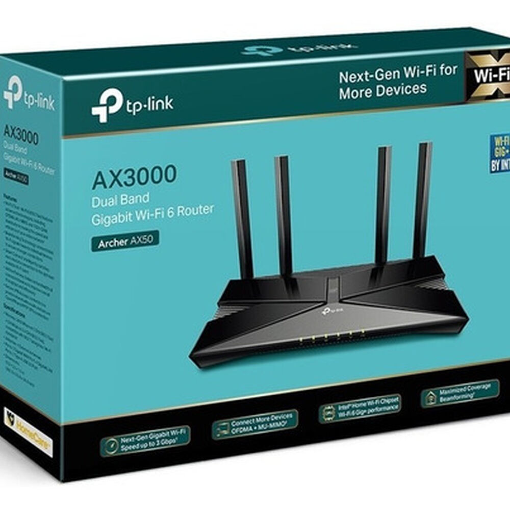 Router Tp-link Archer Ax50 Wi-fi 6 Ax3000 image number 1.0