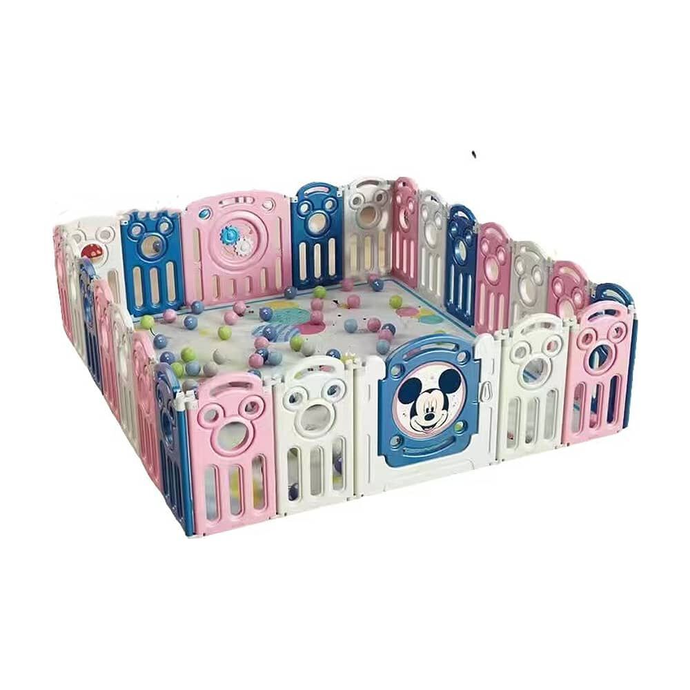 Corral 1.8*2.1m Rosado Con Alfombra Lubabycas image number 0.0