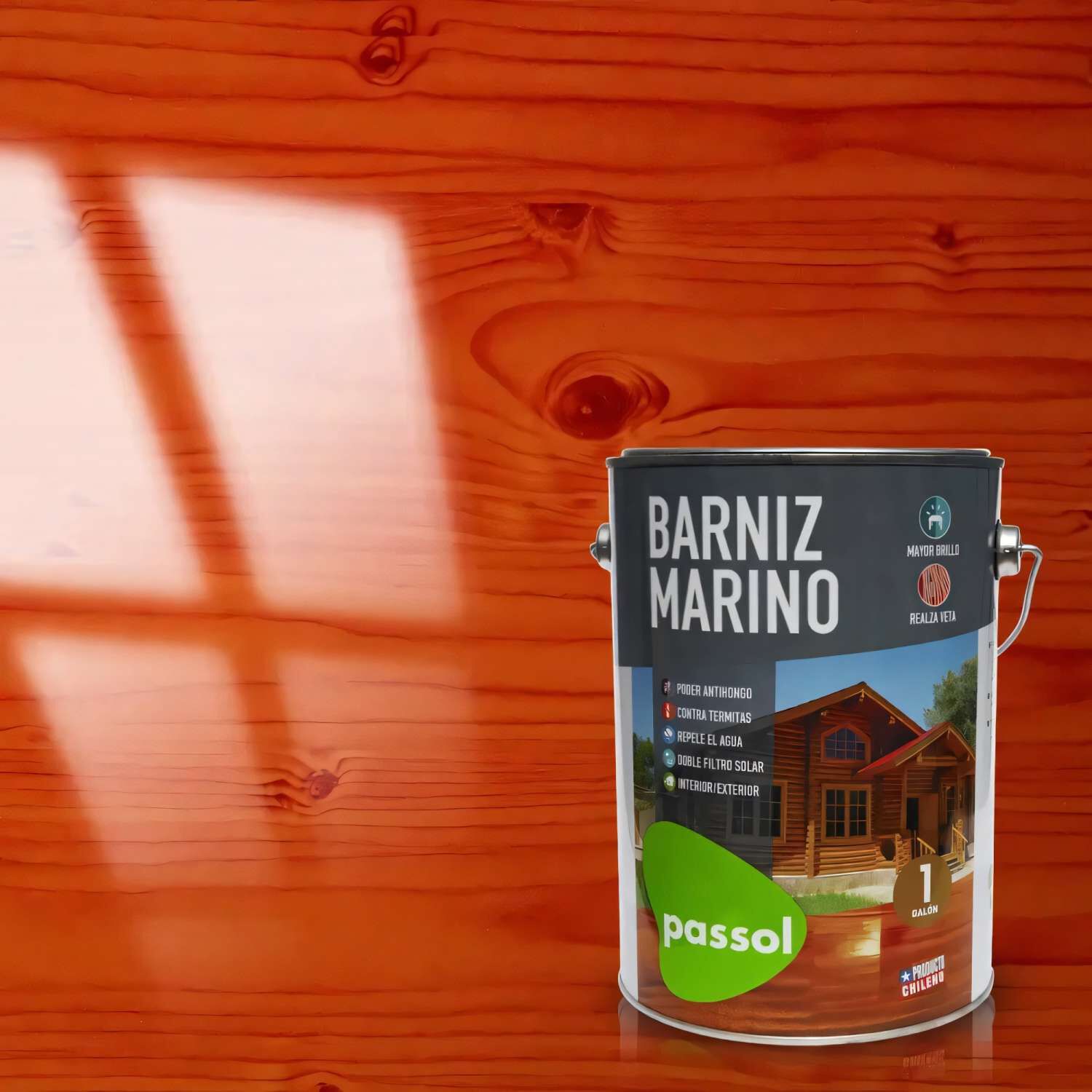 Barniz Marino Alerce 1gl (3.78lts) - Passol image number 1.0