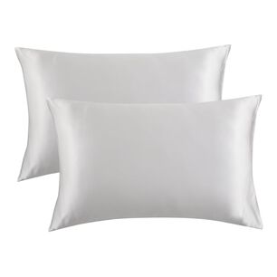 Set 2 Fundas De Sat&iacute;n Para Almohadas