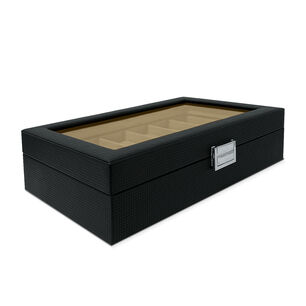 Caja Estuche Organizador 12 Relojes De Lujo Eco Cuero