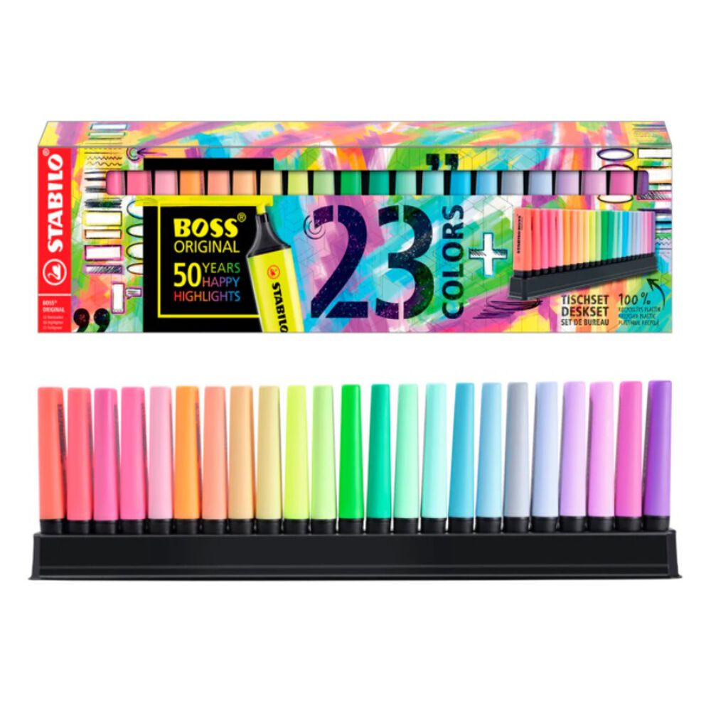 Set 23 Destacadores Stabilo Boss Exclusivo image number 0.0