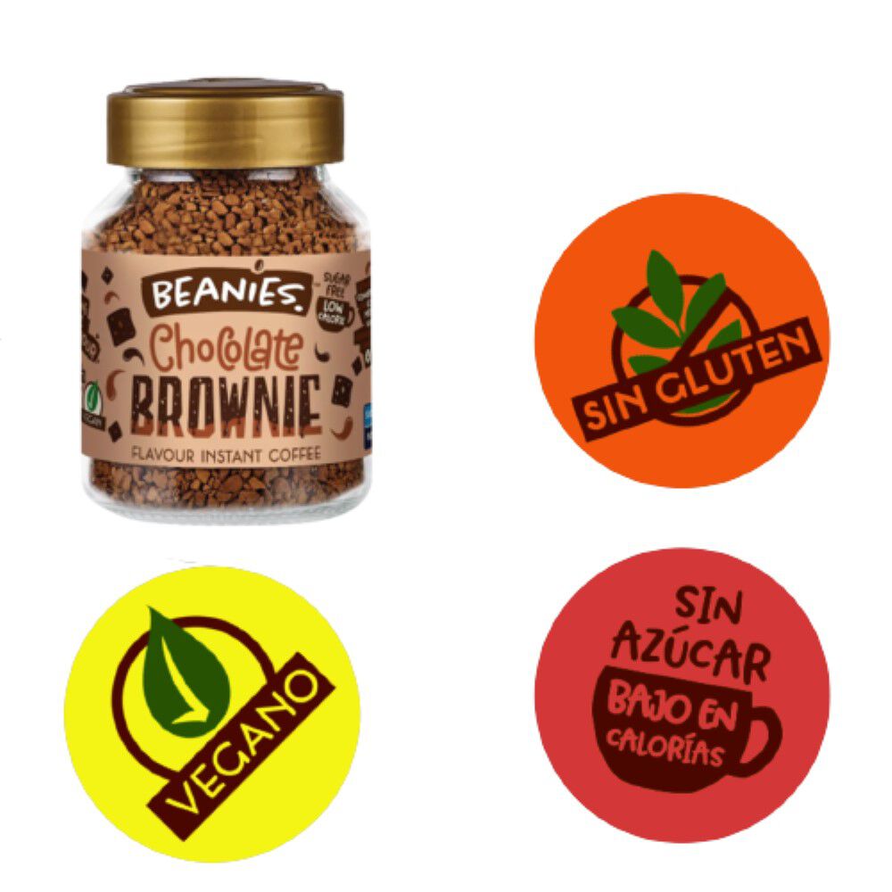 Café Beanies Liofilizado Chocolate Brownie image number 2.0
