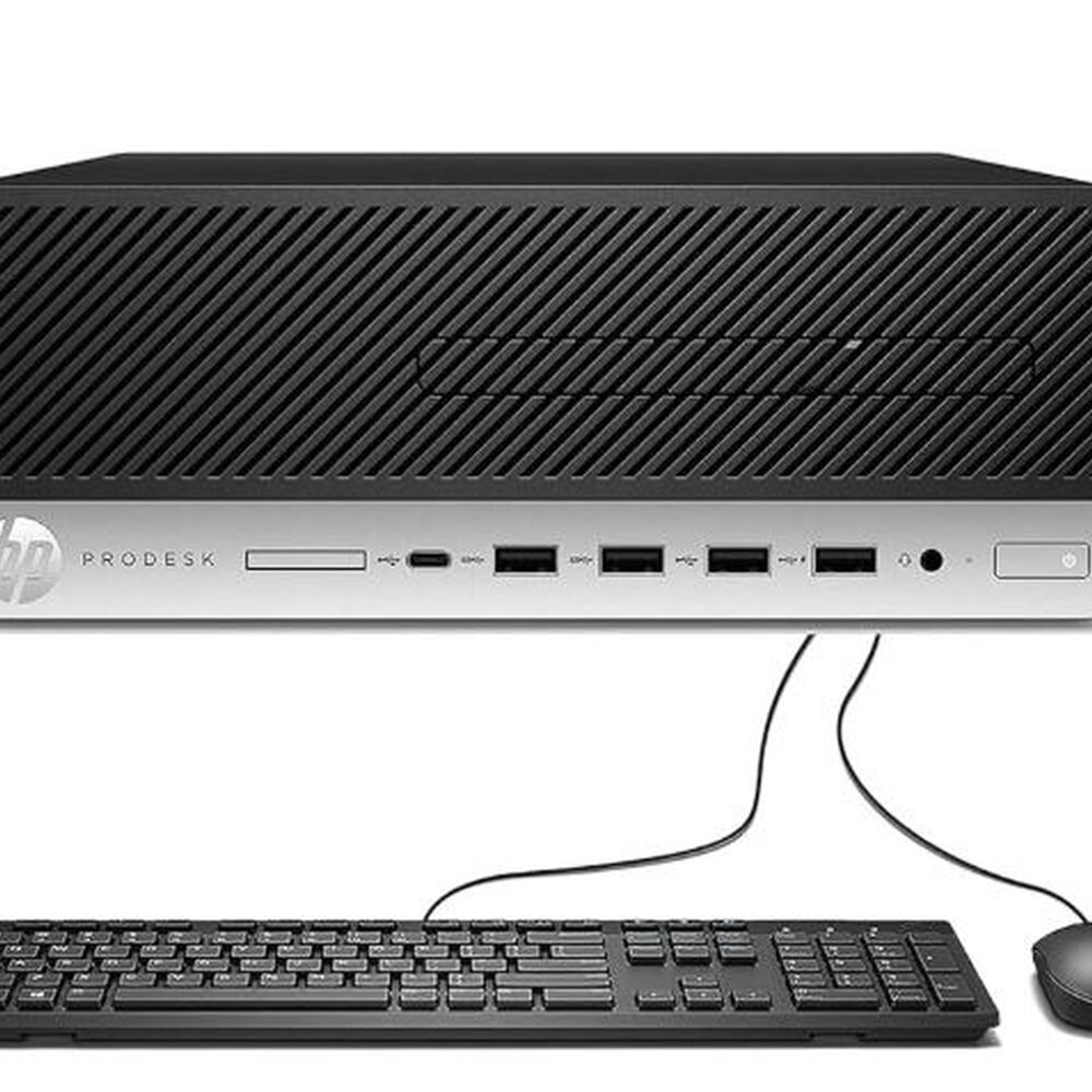 Kit Monitor + Pc Hp Prodesk 600 G4 Sff (i5-8va 8gb 1tb) + Teclado & Mouse Reacondicionado Grado A image number 2.0