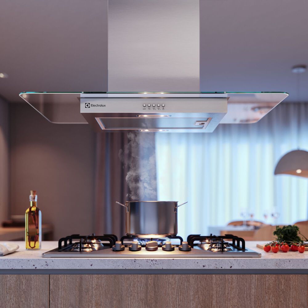 Campana Cocina Isla Decorativa 90cm Luz Led Ce9ix Inox image number 3.0