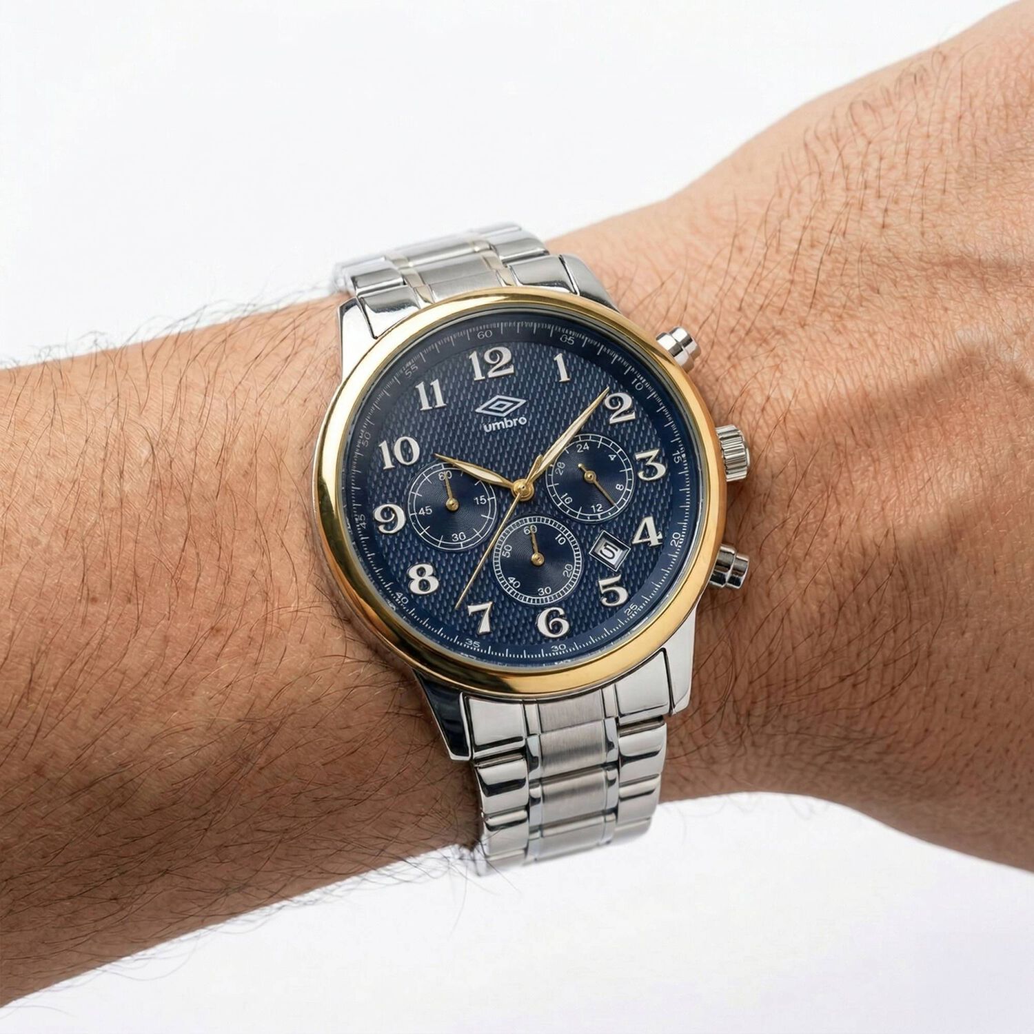 Reloj An&aacute;logo Hombre Umbro Plus Plateado Umbp-1500-168 image number 2.0