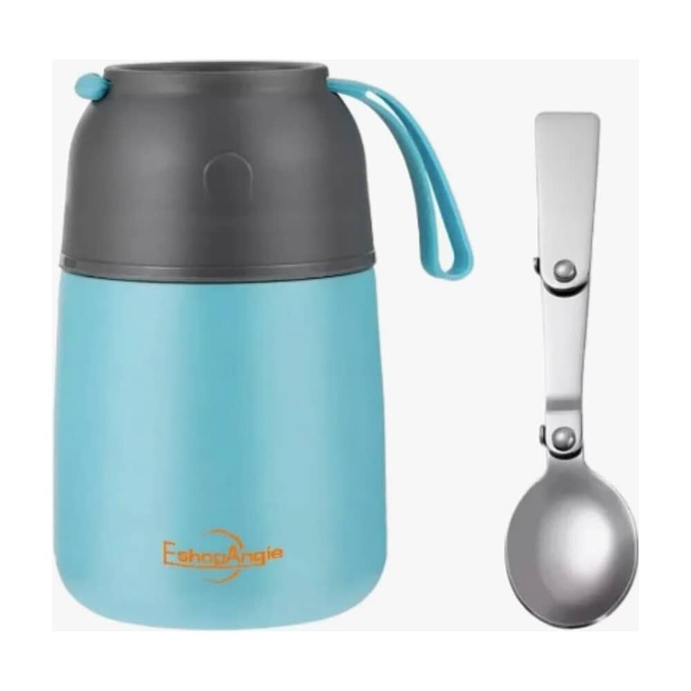 Termo De Comida Acero Inoxidable De 650ml + Cuchara image number 0.0