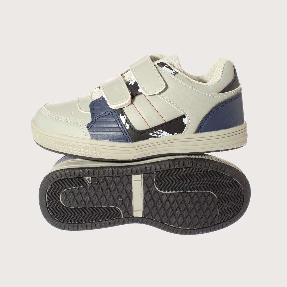 Zapatilla Gris Vía Franca Art. 3dx1019greydnavy image number 4.0