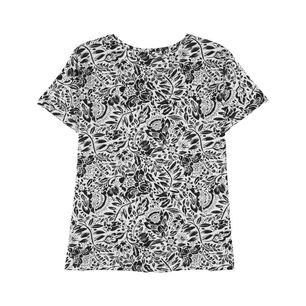 Polera Full Print Manga Corta Cuello Redondo Mujer Geeps