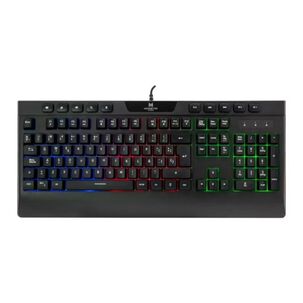 Teclado Gamer Usb Rgb Negro Inception