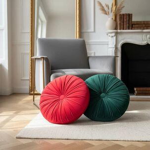 Set De 2 Cojines Redondos 44cm - Combinado