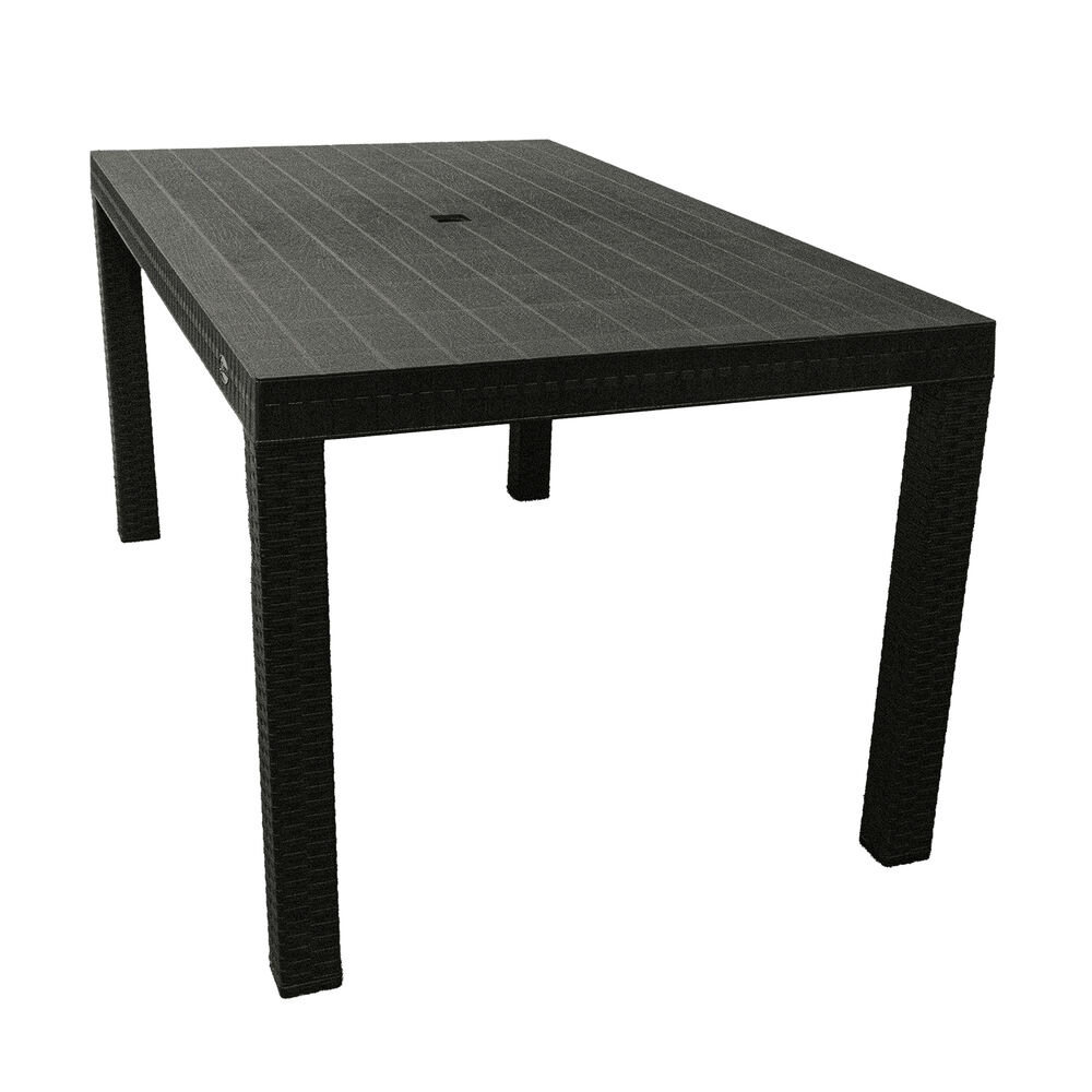 Juego De Comedor Terraza Macao Chocolate 155x90 Cm 6 Sillas image number 5.0