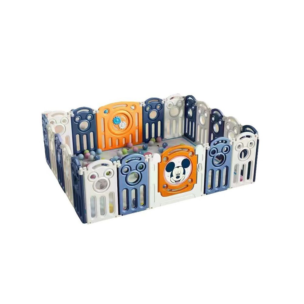 Corral 1.5*1.8m Naranjo Con Alfombra Lubabycas image number 8.0