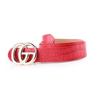Cinturón Mujer Shelly Rojo Carven