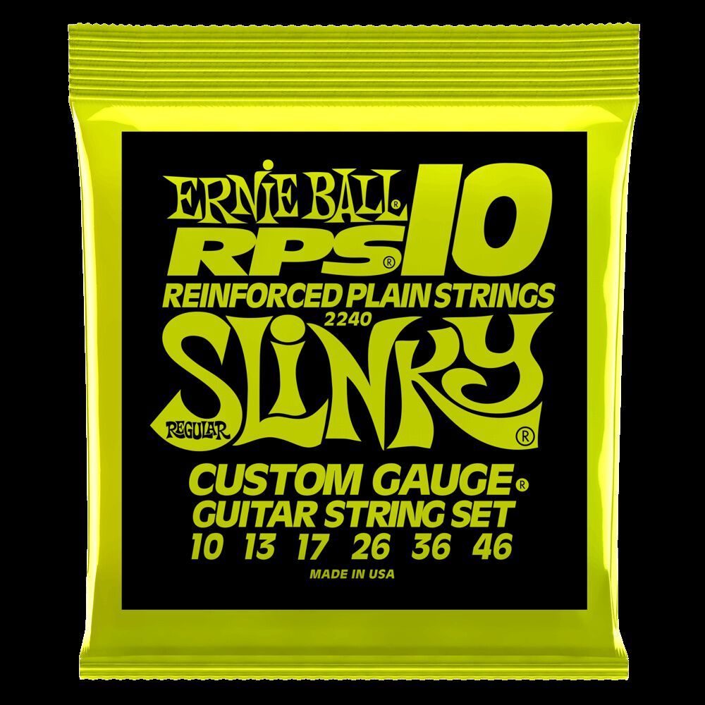 Set De Cuerdas Ernie Ball Regular Slinky Rps 10 &ndash; 46 image number 0.0