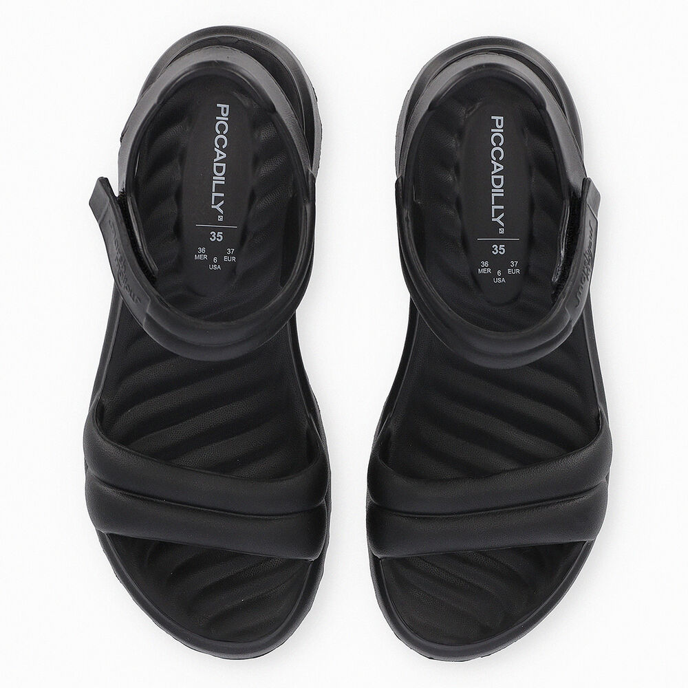 Sandalia Mujer 83 Marshmallow Negro Piccadilly image number 3.0