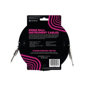 Cable De Instrumento Plug De 6 Metros Ernie Ball 6046