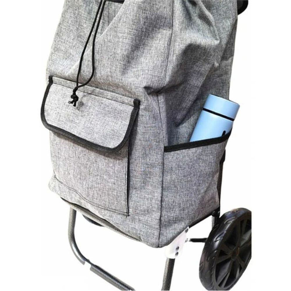 Carro De Compras Plegable Tela Impermeable image number 2.0