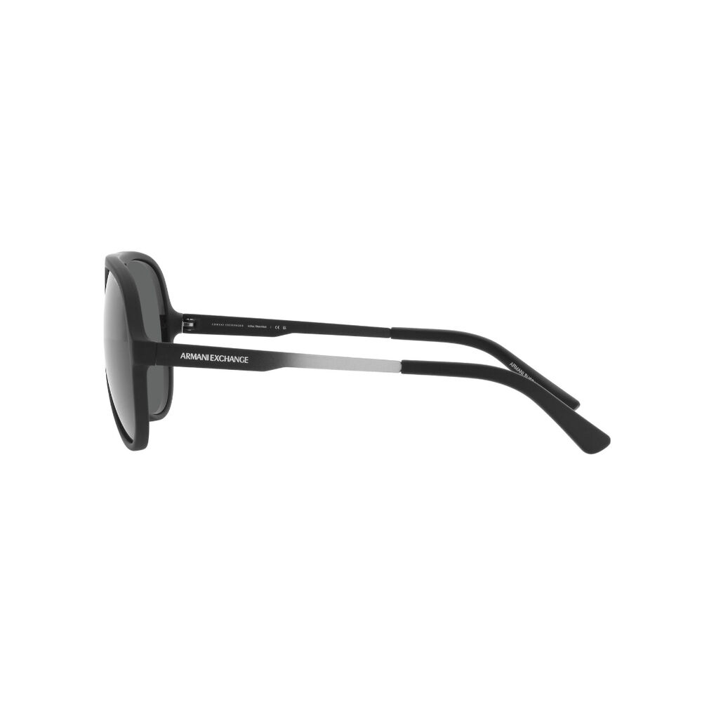 Lentes De Sol Matte Black Armani Exchange image number 3.0
