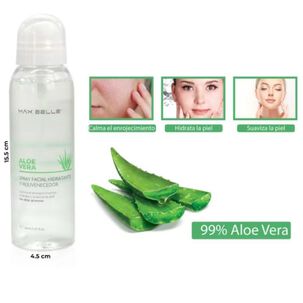 Spray Hidratante Y Rejuvenecedor Aloe Vera