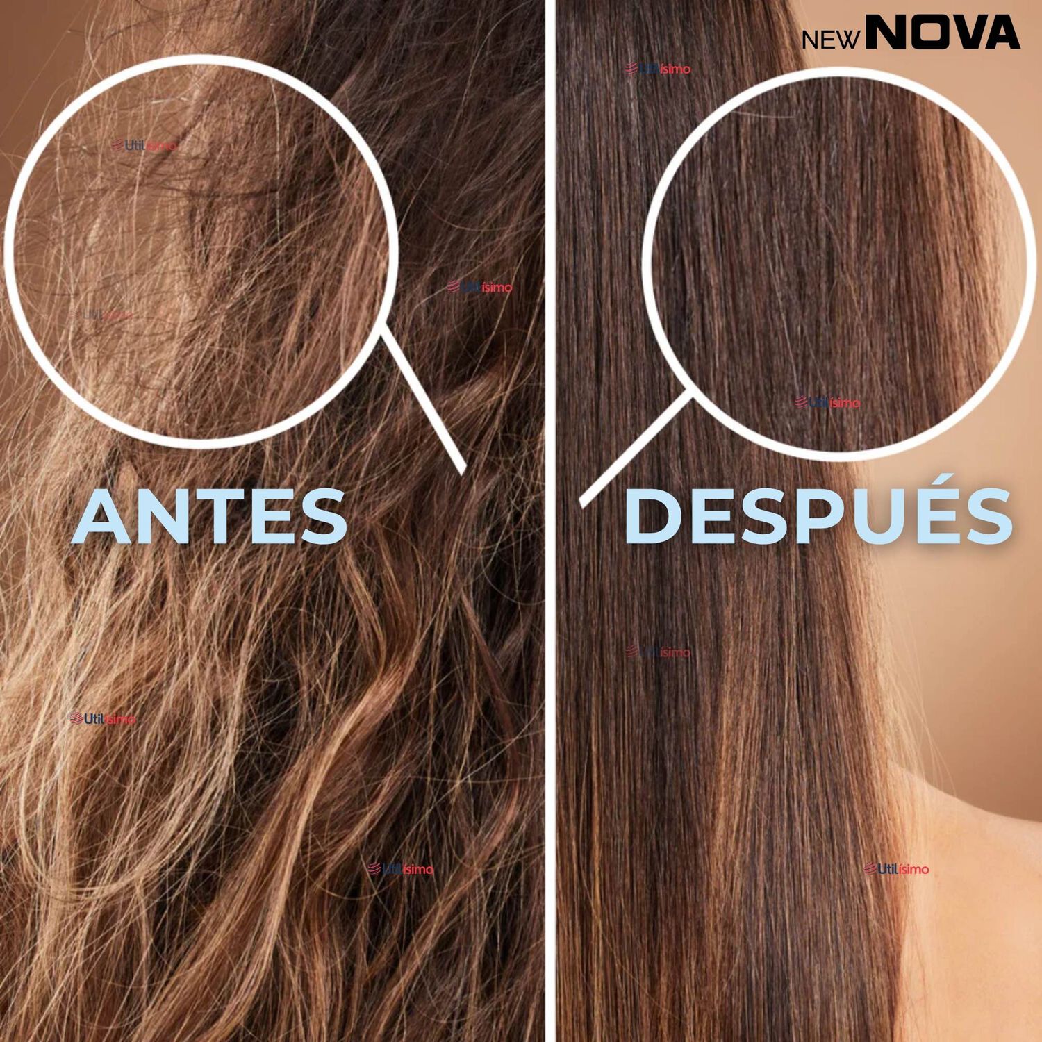 Secador De Pelo Alta Potencia Profesional 5000w Cabello Peluquer&iacute;a Rojo image number 5.0