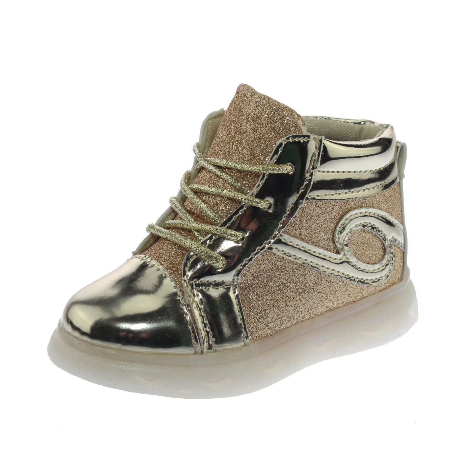 Zapatilla Con Luces Dorado Via Franca Art: 10167gold image number 0.0