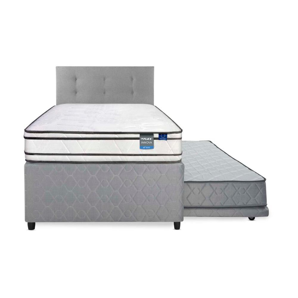 Cama Nido Flex Innova / 1.5 Plazas / Base Normal + Respaldo image number 0.0