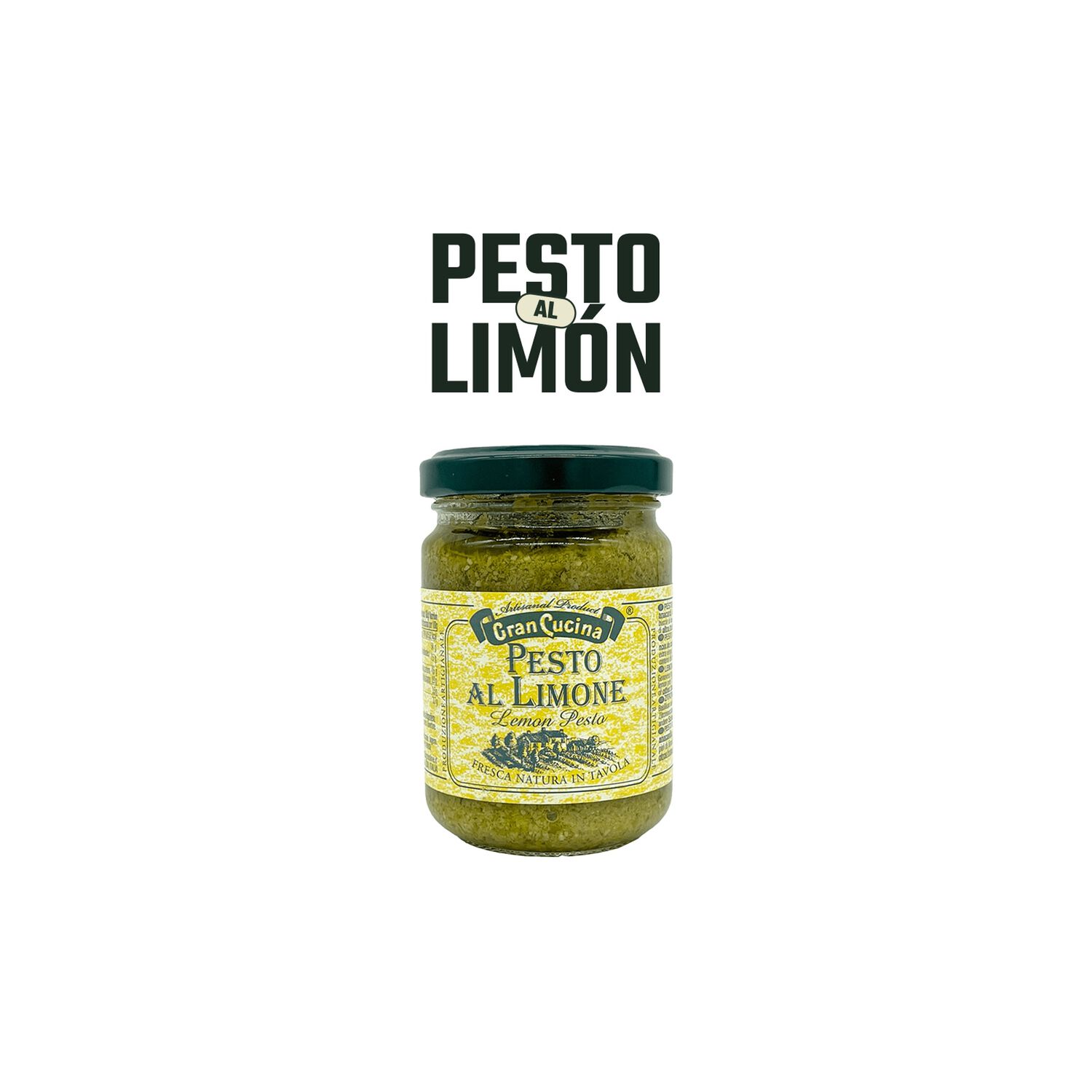 Pesto Al Lim&oacute;n Gran Cucina 1 X 130 Gr image number 2.0