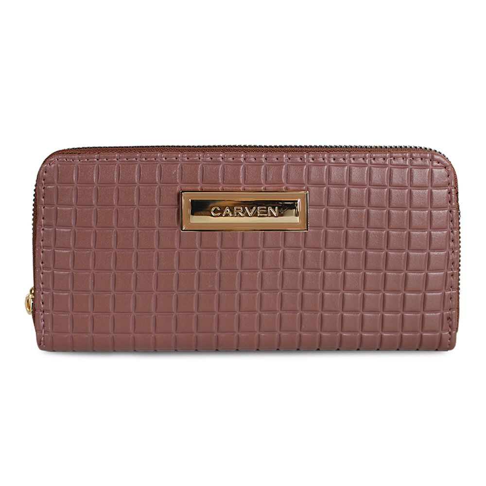 Billetera Mujer Nina Brown Carven Paris image number 0.0