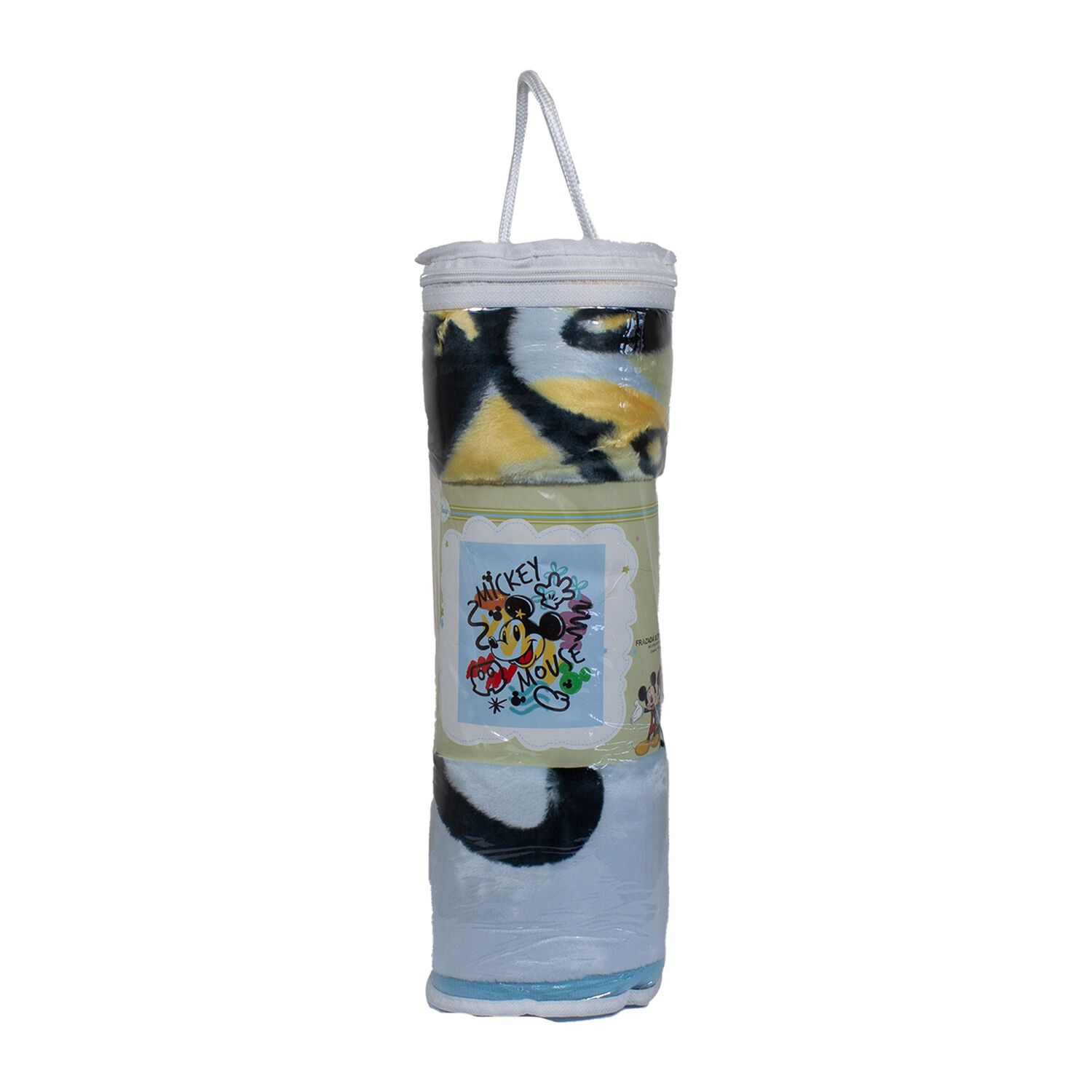 Frazada Ultra Soft Mickey Mouse 80x110cm Celeste Disney image number 2.0