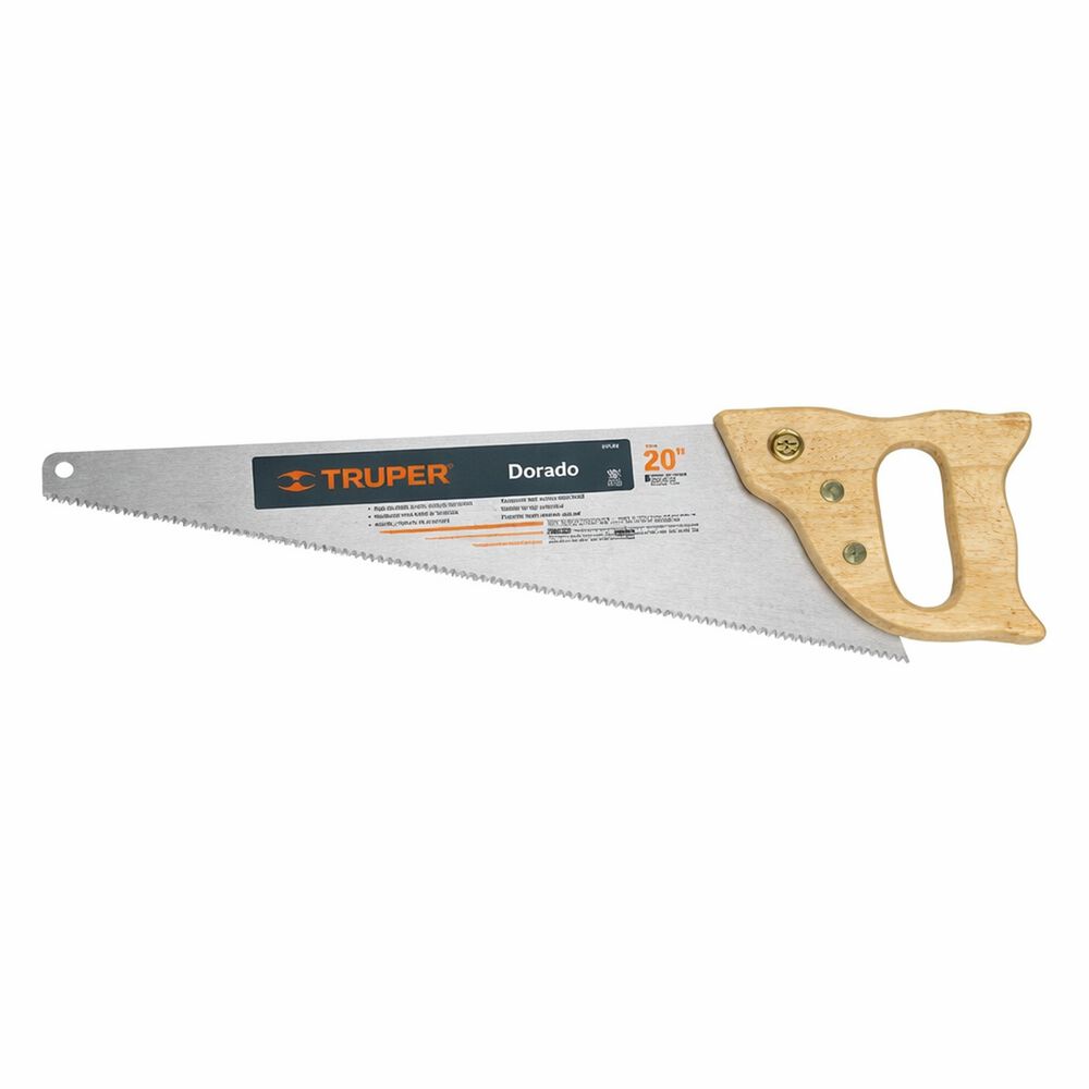 Serrucho Carpintero 22 Mango Madera Truper Profesional image number 1.0