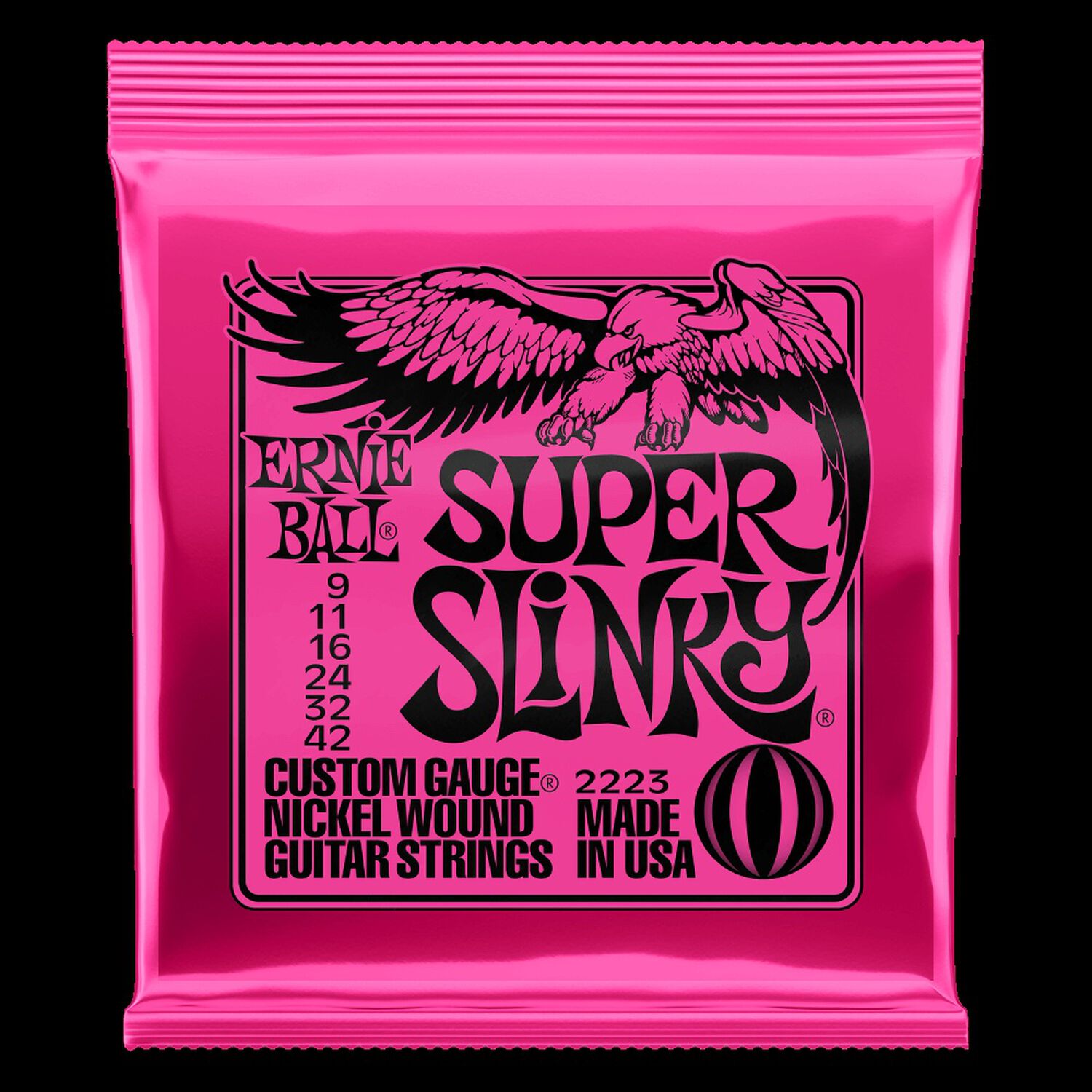 Set De Cuerdas Ernie Ball Super Slinky 9 &ndash; 42 image number 0.0