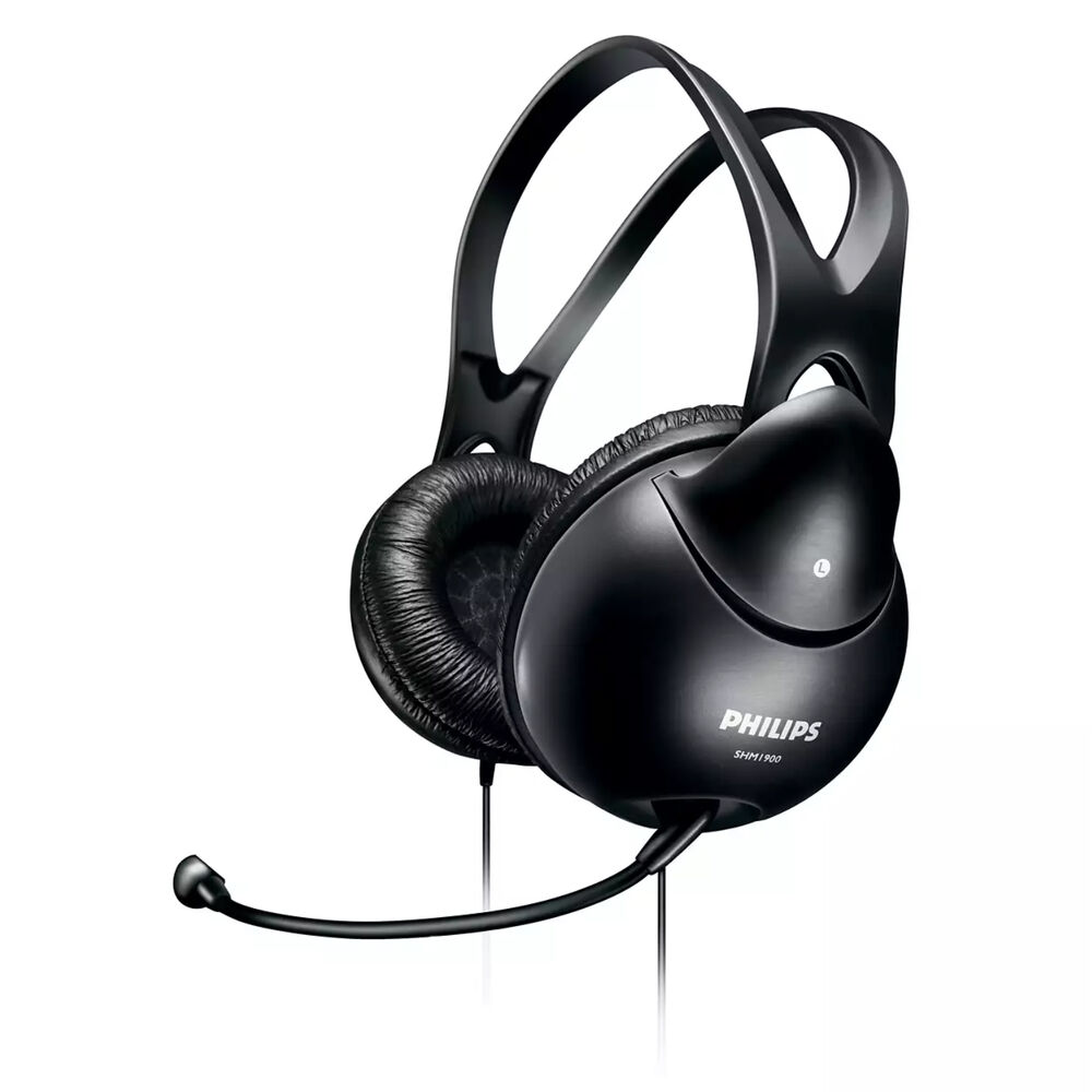 Audífonos Con Micrófono Para Pc Philips Shm1900 - Ps image number 0.0