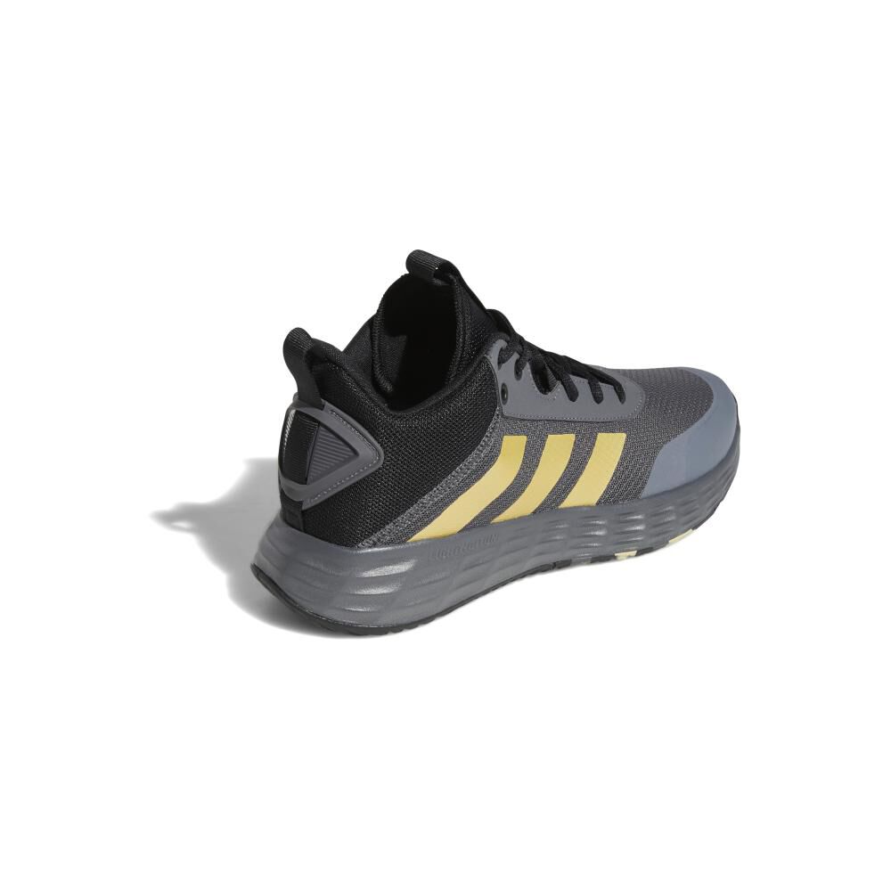 Zapatilla Basketball Hombre Adidas Ownthegame Gris image number 2.0