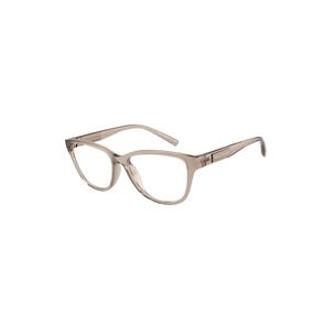 Lentes &Oacute;pticos Marr&oacute;n Transparente Brillante Armani Exchange