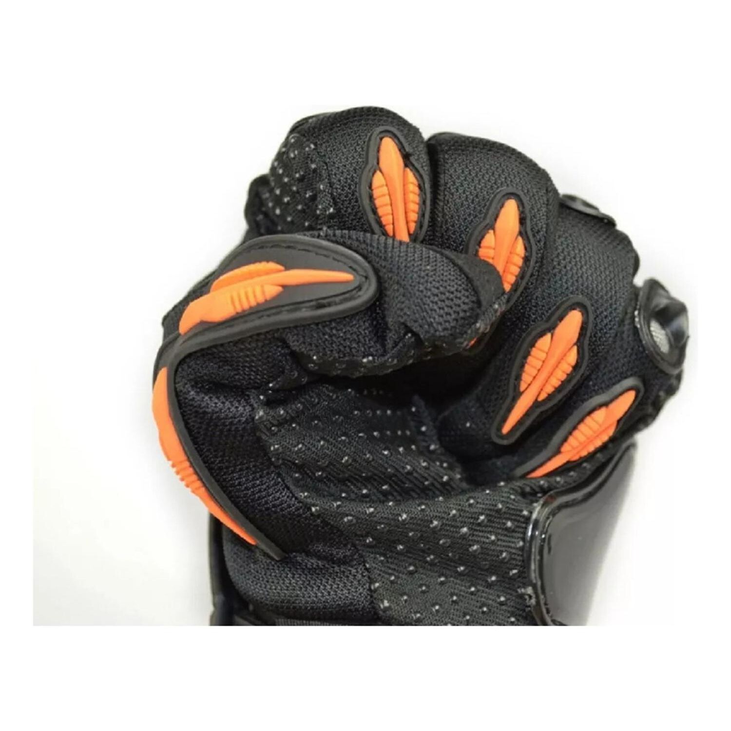 Guante Moto Bicicleta Naranjo Touch Premium image number 2.0