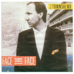 Pete Townshend - Face The Face | 7'' Single Vinilo Usado
