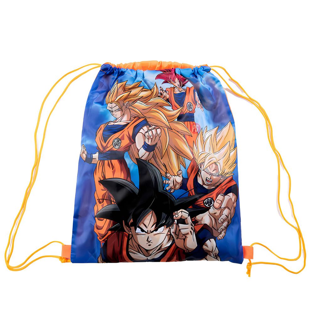 Toalla De Playa Dragon Ball Team 70x140cm Con Bolso - Ps image number 1.0