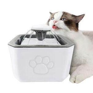 Fuente Agua Mascotas Automática Silenciosa Diseño Moderno Fuente Agua Mascotas Automática Silenciosa Diseño Moderno