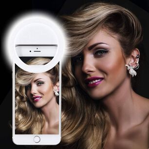 Aro Anillo De Luz Recargable Para Smartphone De Alto Brillo