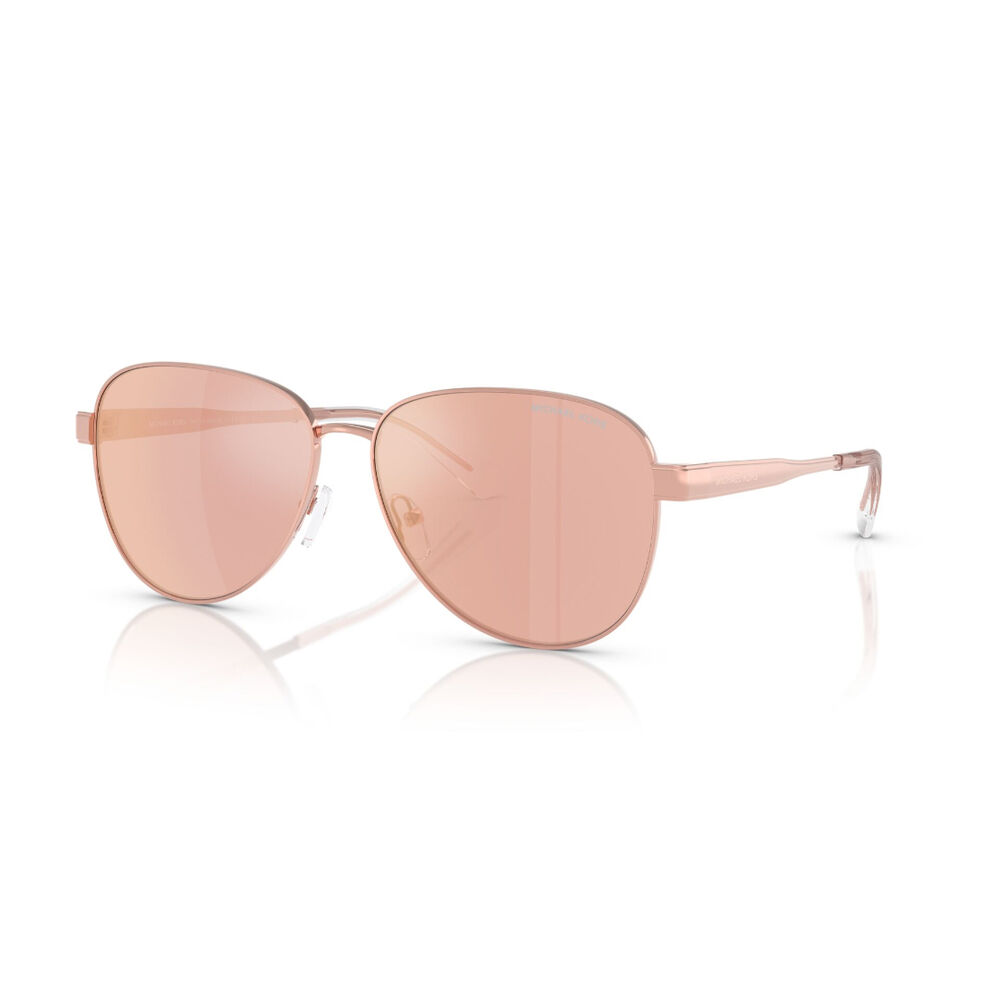 Lentes De Sol Biarritz Rosado Espejados Michael Kors image number 1.0